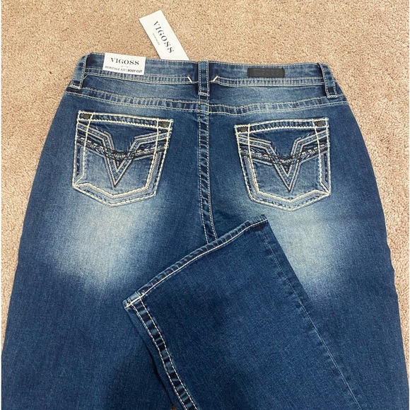 NWT Virgoss Heritage Fit Bootcut Jeans size 12 33x32 - Picture 1 of 4